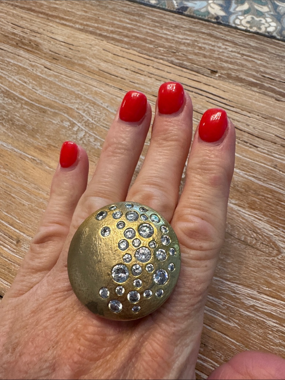 Sheila Fajl cocktail ring